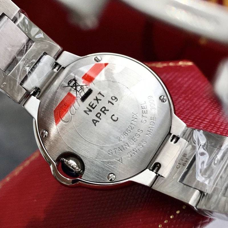 セール ♪カルティエ スーパーコピー バロンブルー 28mm WE902073
