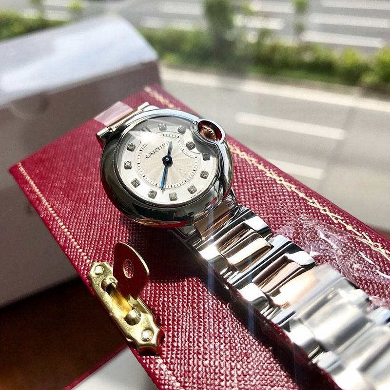 世界中で大人気♪カルティエ バロンブルー 28mm 偽物 WE902030