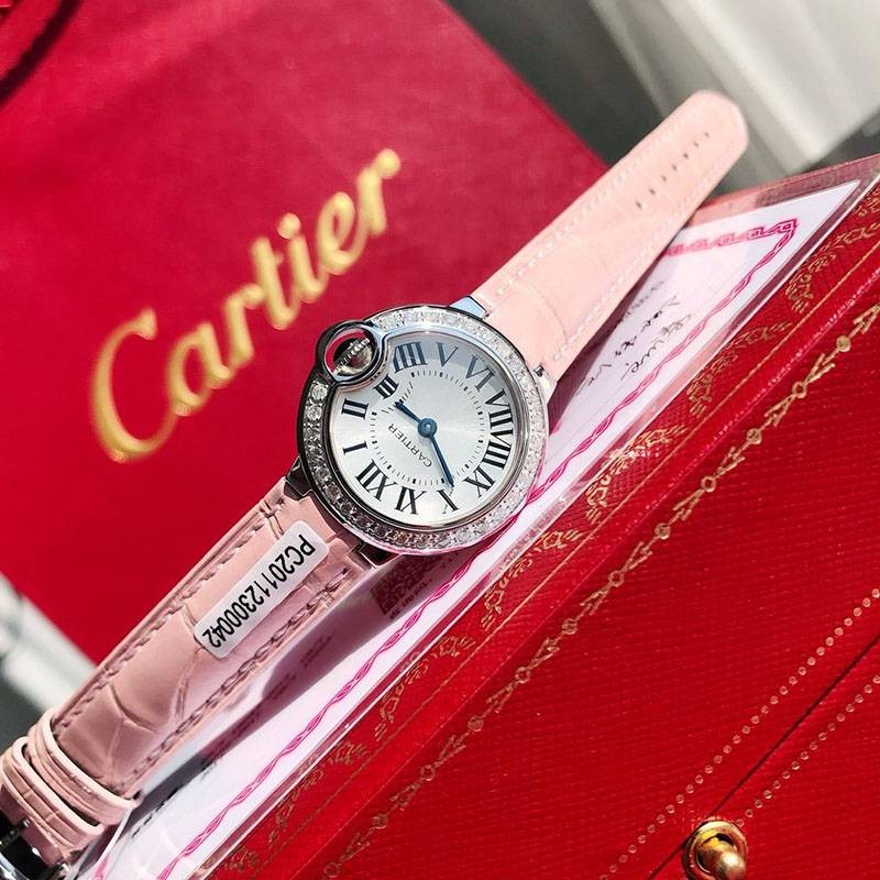 カルティエ バロンブルー 28mm コピー WE900351
