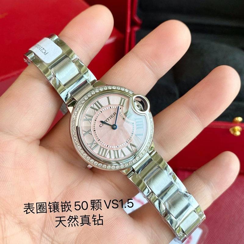 最安値挑戦カルティエ コピー バロンブルー 33mm kae37544