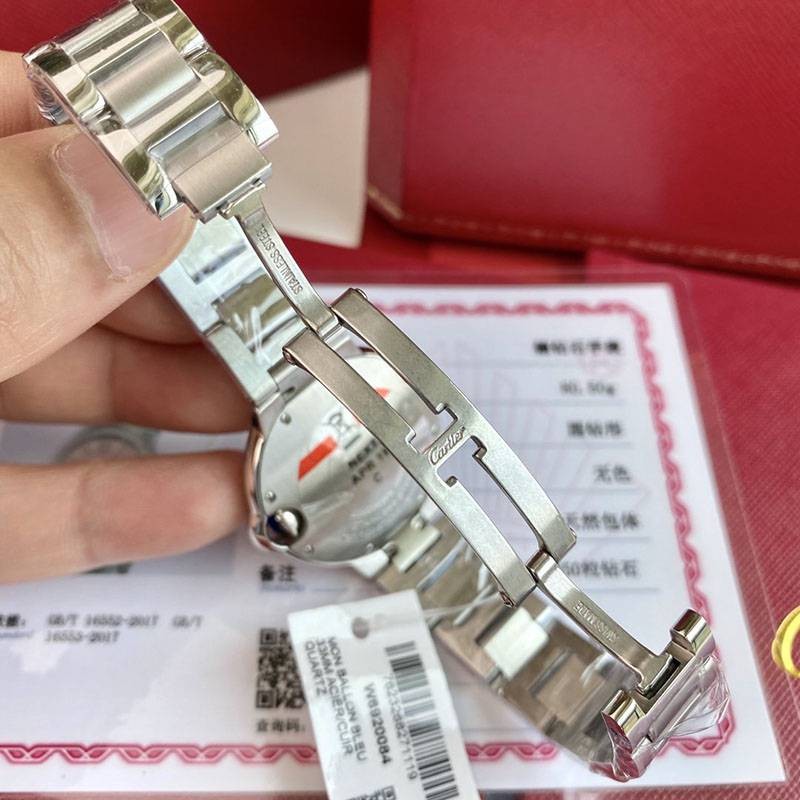 最安値挑戦カルティエ コピー バロンブルー 33mm kae37544
