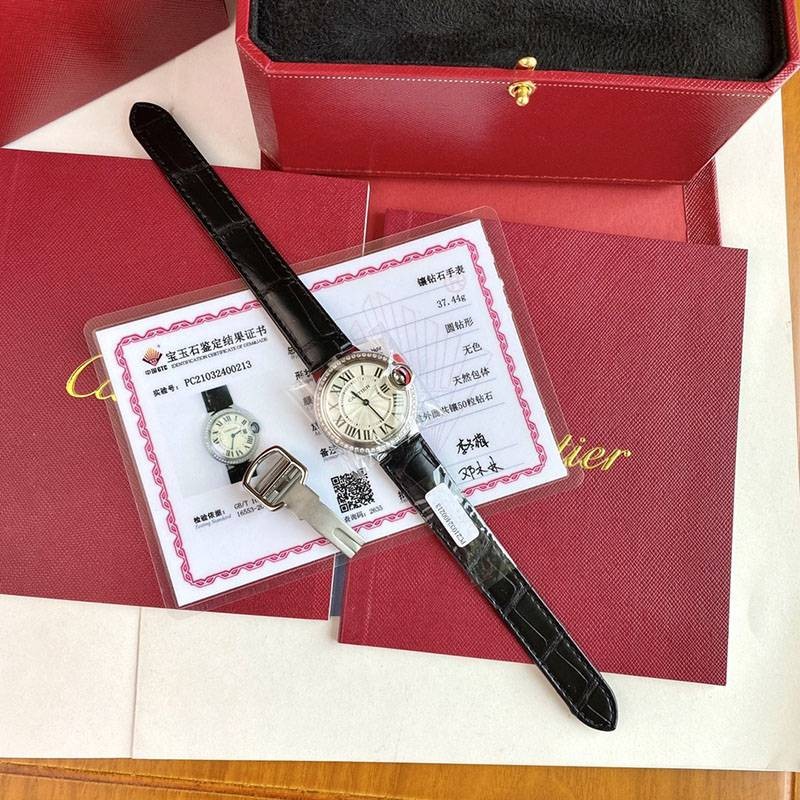 大人気!カルティエ バロンブルー 33mm コピー kaw55093