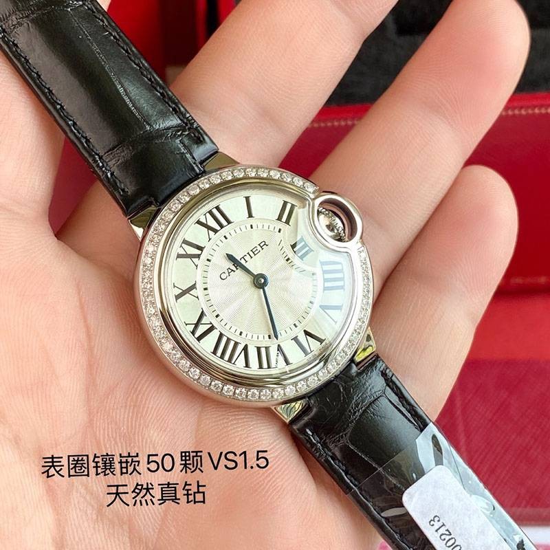大人気!カルティエ バロンブルー 33mm コピー kaw55093