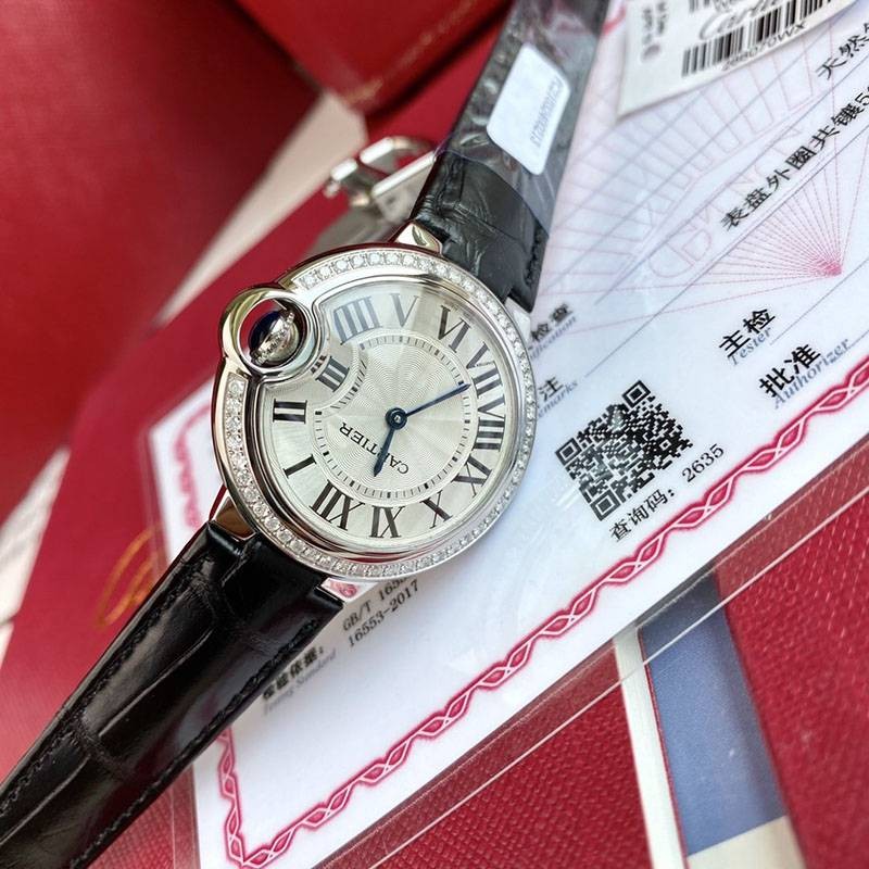 大人気!カルティエ バロンブルー 33mm コピー kaw55093