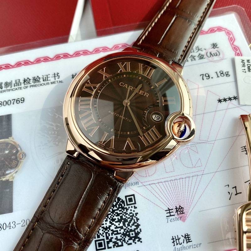争奪戦カルティエ コピー バロンブルー 42mm W6920037