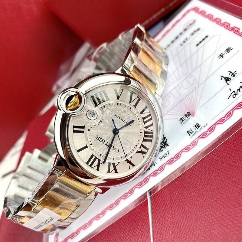 定番カルティエ スーパーコピー バロンブルー 42mm W2BB0022