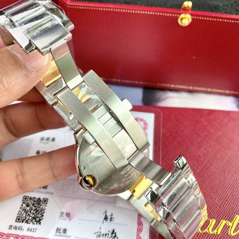 定番カルティエ スーパーコピー バロンブルー 42mm W2BB0022