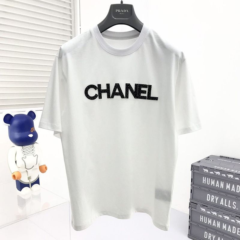 セール ♪シャネル Tシャツ プリント プレタ クルーズ スーパーコピー shn94342