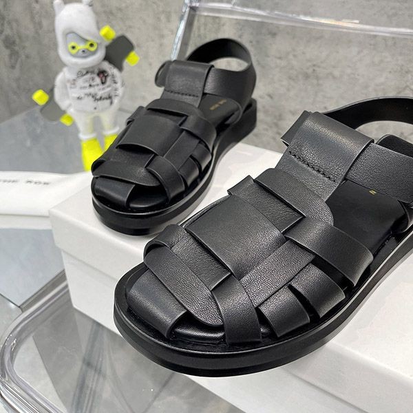 ザロウ Fisherman フィッシャーマン レザー サンダル コピー zas91051
