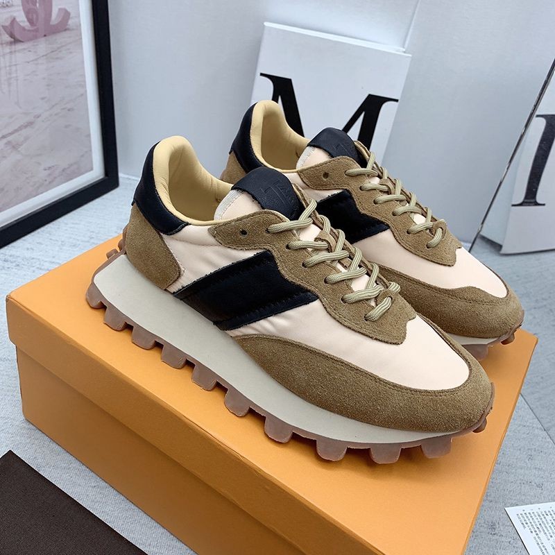 TODS スーパーコピー スエード＆ファブリックスニーカー tor46589