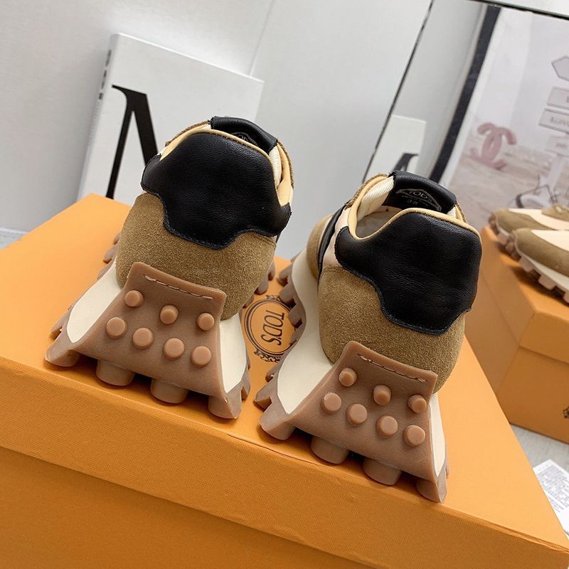 TODS スーパーコピー スエード&ファブリックスニーカー tor46589