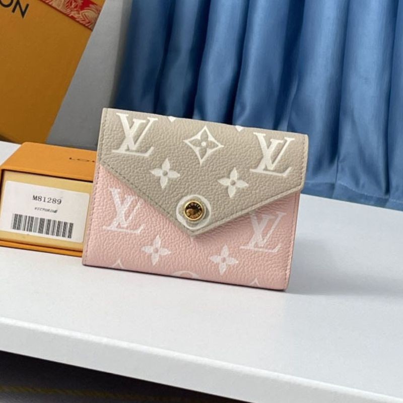【すぐ届く】ルイヴィトン ポルトフォイユ・ヴィクトリーヌ 偽物 2色 M81289