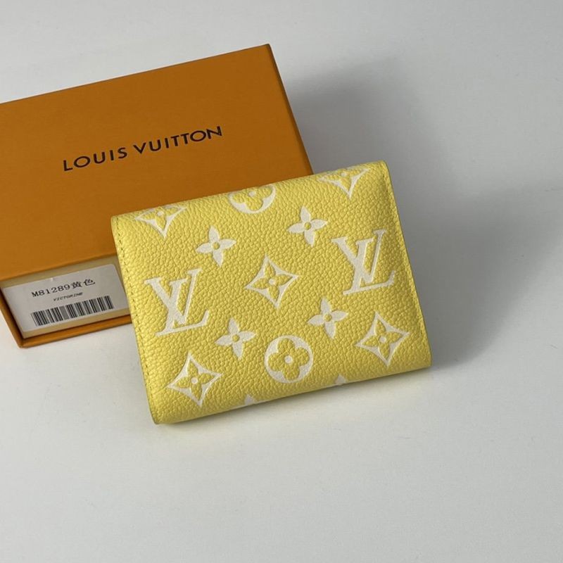 【すぐ届く】ルイヴィトン ポルトフォイユ・ヴィクトリーヌ 偽物 2色 M81289