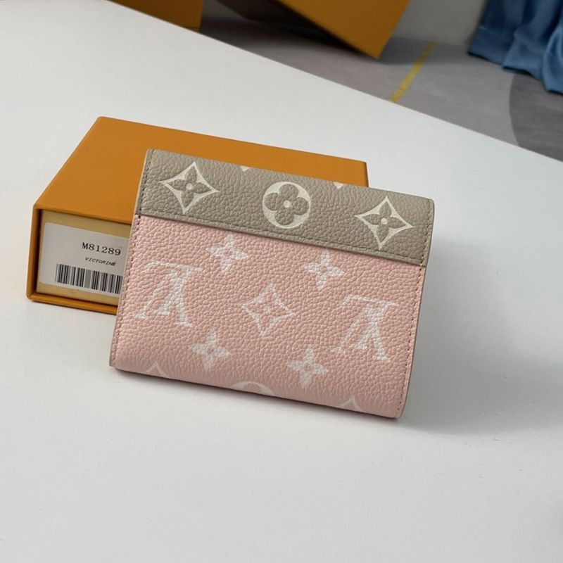 【すぐ届く】ルイヴィトン ポルトフォイユ・ヴィクトリーヌ 偽物 2色 M81289