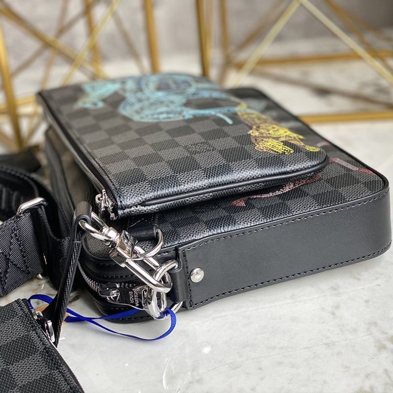 ルイヴィトン トリオメッセンジャーバッグ コピー ダミエ N58040