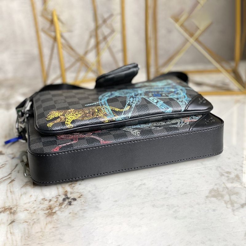 ルイヴィトン トリオメッセンジャーバッグ コピー ダミエ N58040