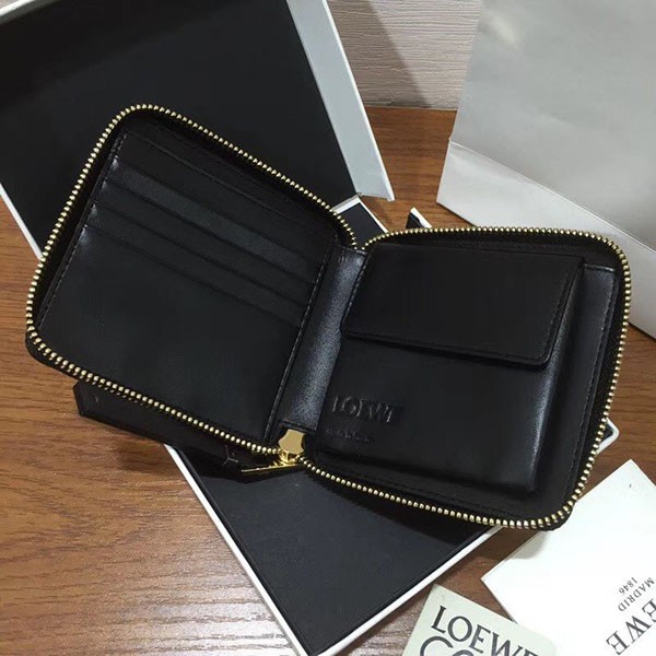 ロエベ◇パズル◇ラウンドジップ二つ折り財布 偽物 lon58093