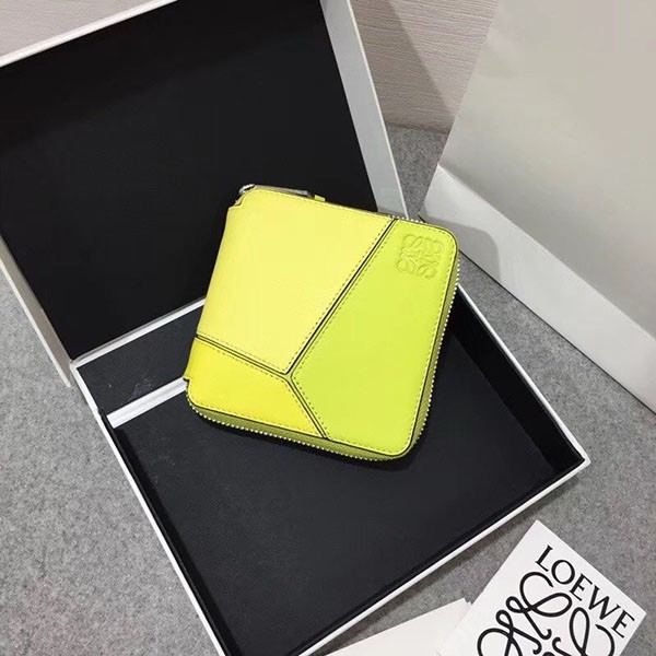 ロエベ◇パズル コピー ラウンドジップ二つ折り財布 loi03845