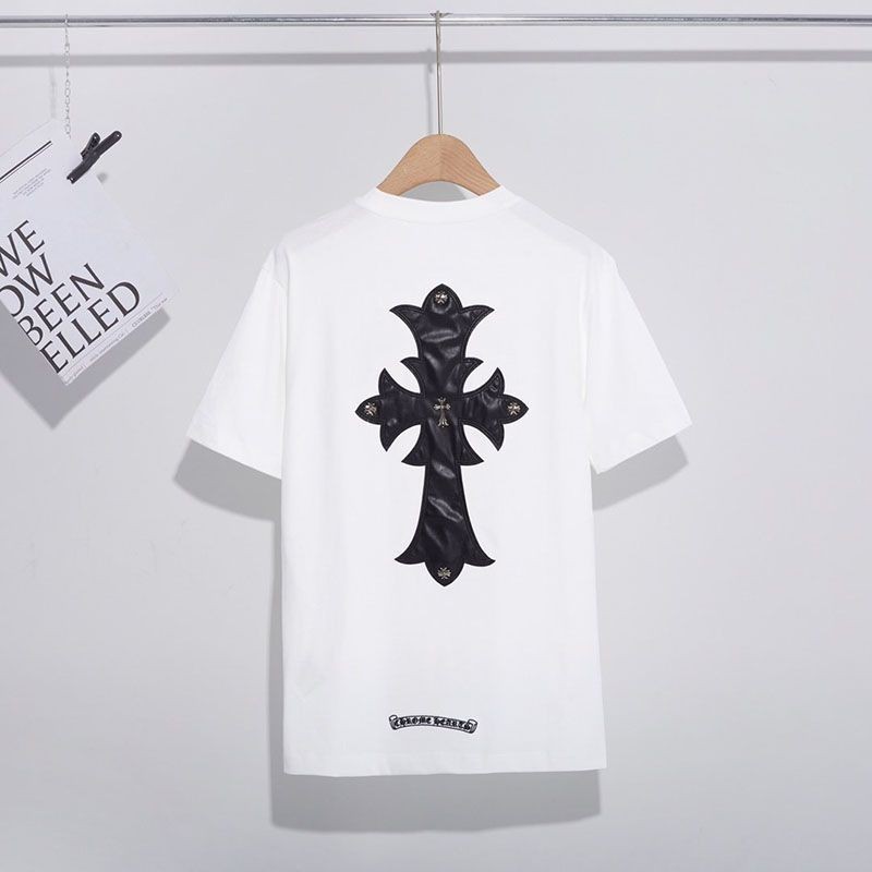 レア!クロムハーツ スーパーコピー トリプルクロスロゴ Tシャツ 2色 Kuo25360