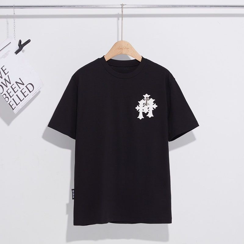 レア!クロムハーツ スーパーコピー トリプルクロスロゴ Tシャツ 2色 Kuo25360