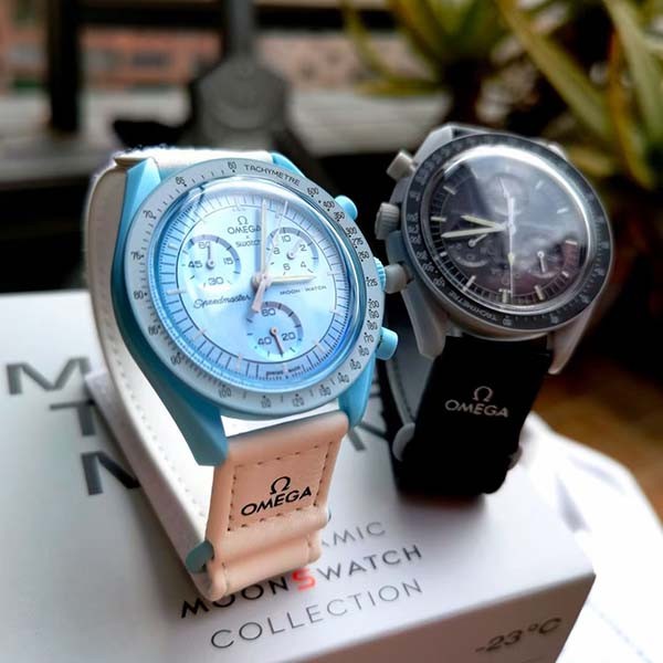 オメガ スウォッチ 偽物★バイオセラミック ムーンズウォッチ 42mm omz41918