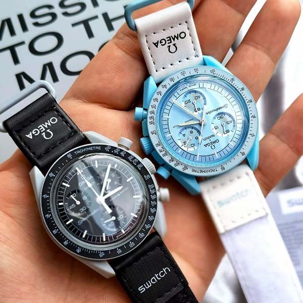 オメガ スウォッチ 偽物★バイオセラミック ムーンズウォッチ 42mm omz41918