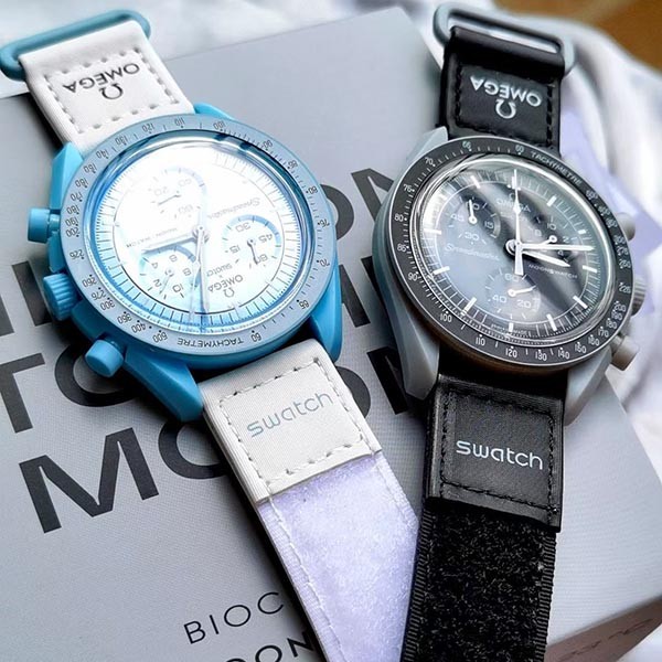 オメガ スウォッチ 偽物★バイオセラミック ムーンズウォッチ 42mm omz41918
