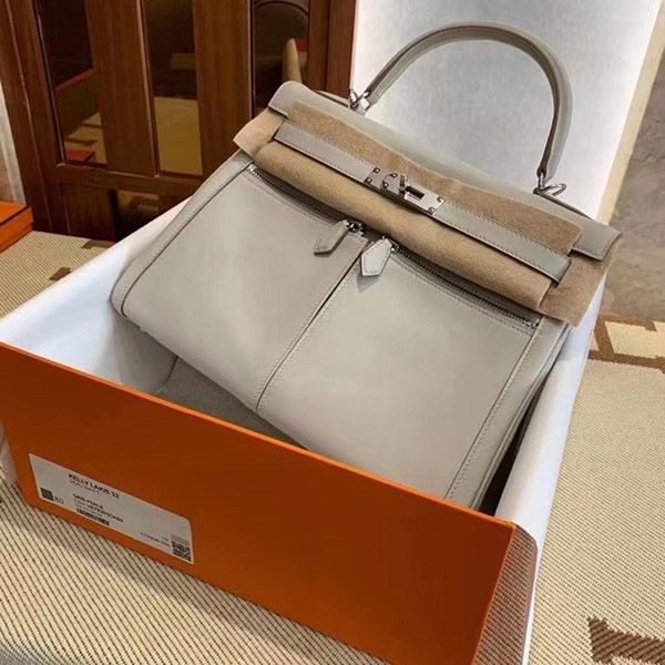 超希少!エルメス ケリー コピー 32cm 内縫トゴ シルバー金具 erp94746