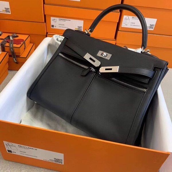 エルメス ケリー コピー 32cm 内縫トゴ シルバー金具 ern00792