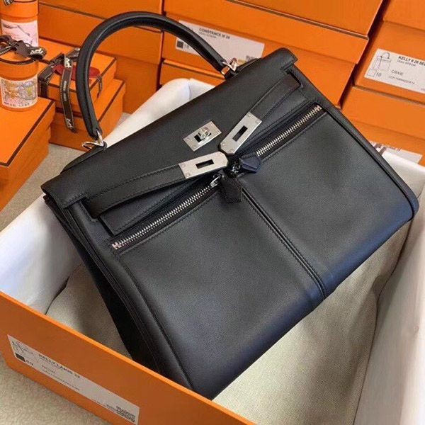 エルメス ケリー コピー 32cm 内縫トゴ シルバー金具 ern00792