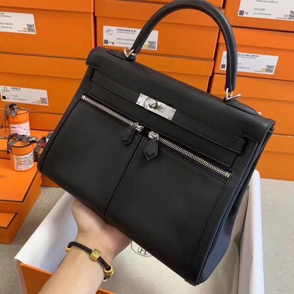 エルメス ケリー コピー 32cm 内縫トゴ シルバー金具 ern00792