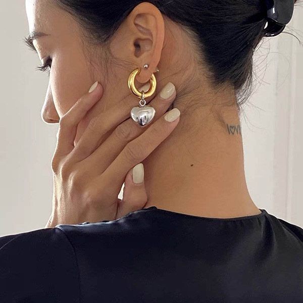 バレンシアガ☆ハートピアス コピー bah33253