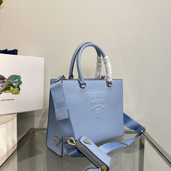 大人気!プラダ 偽物 サフィアーノレザー ハンドバッグ pue87184