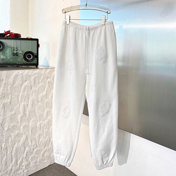 クロムハーツ 偽物 セメタリークロス コットン スウェットパンツ 2色 Kum27877