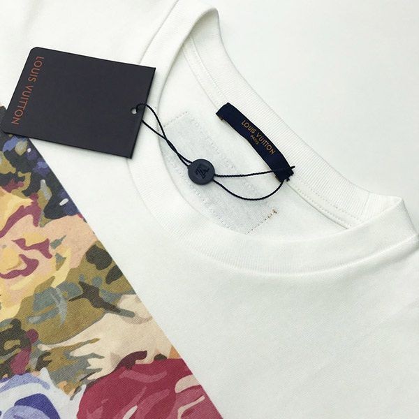 争奪戦ルイヴィトン フラワータペストリー Tシャツ 偽物 1AAGWM