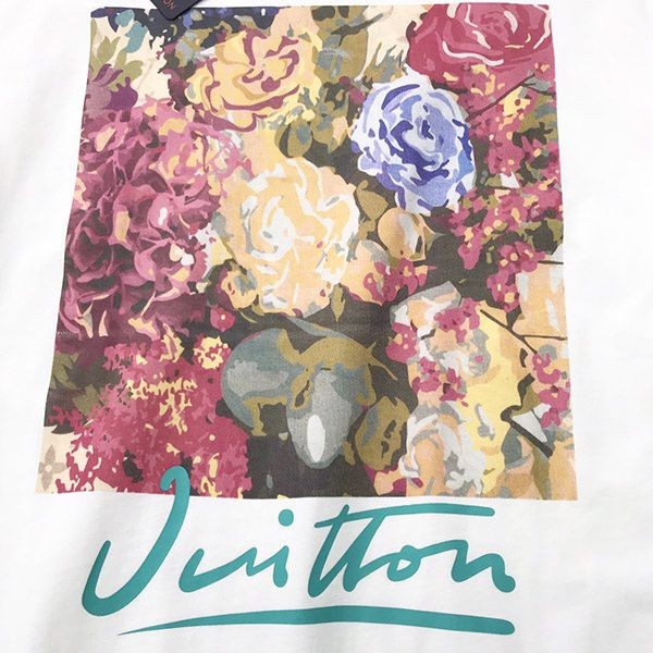 争奪戦ルイヴィトン フラワータペストリー Tシャツ 偽物 1AAGWM