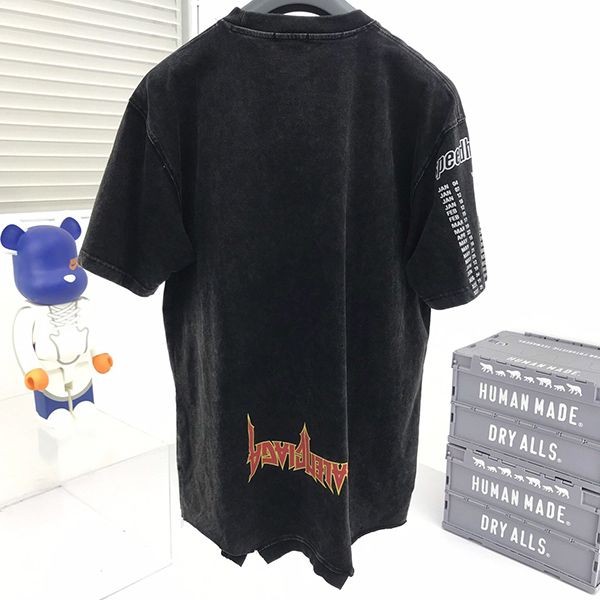 ★日本!!人気!バレンシアガ ヴィンテージジャージー逆さま特大Tシャツ bal13702