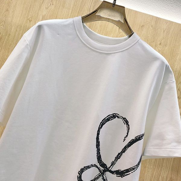 超希少!ロエベ★アナグラム ロゴ コットン 半袖 Tシャツ コピー loy21996