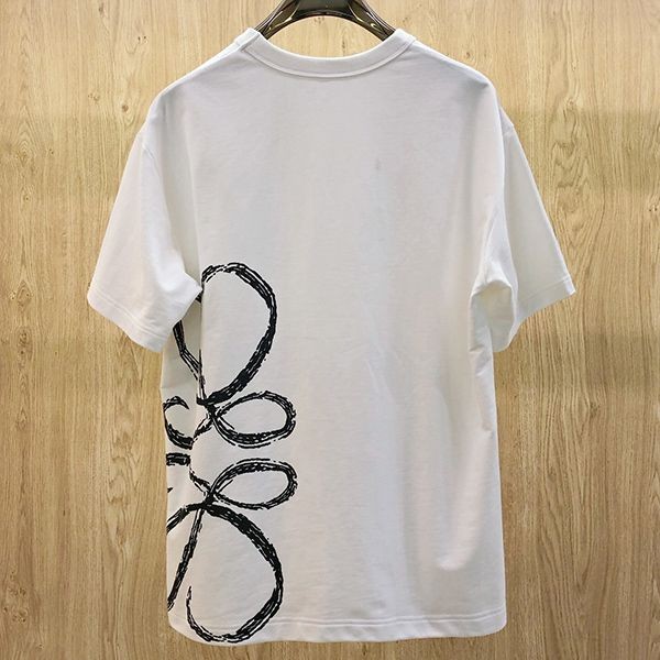 超希少!ロエベ★アナグラム ロゴ コットン 半袖 Tシャツ コピー loy21996