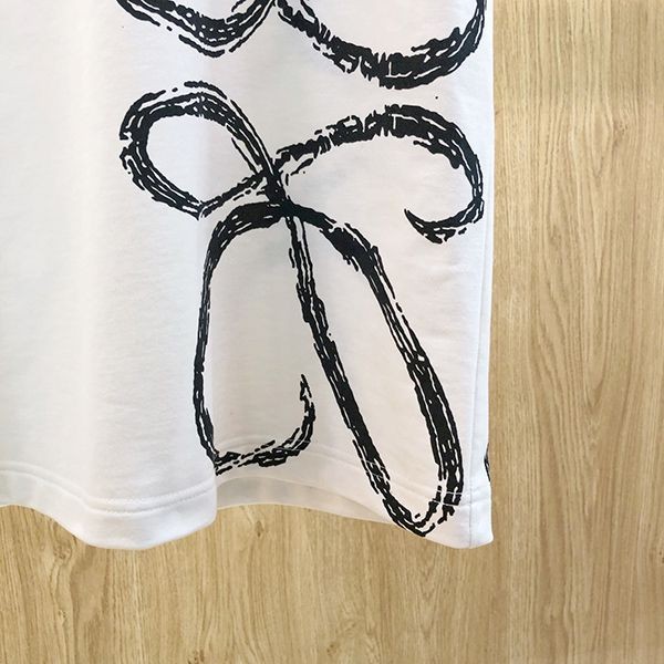 超希少!ロエベ★アナグラム ロゴ コットン 半袖 Tシャツ コピー loy21996