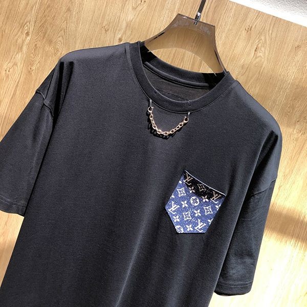 ルイヴィトン モノグラムポケット 偽物 Tシャツ vuh59629