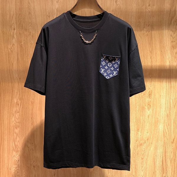 ルイヴィトン モノグラムポケット 偽物 Tシャツ vuh59629