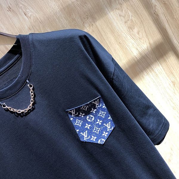ルイヴィトン モノグラムポケット 偽物 Tシャツ vuh59629