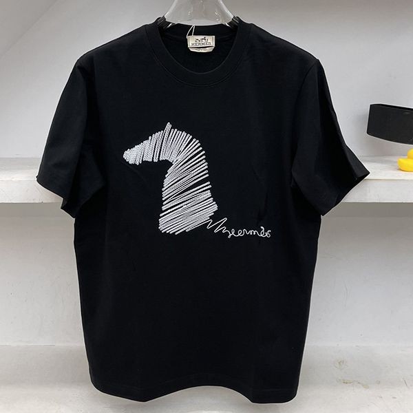 エルメス マキシカルトゥーシュ 半袖Tシャツ コピー era31070