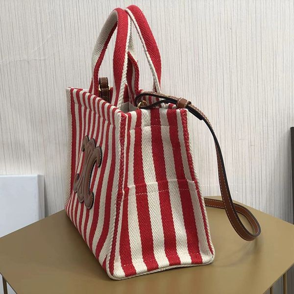 セリーヌ スモール カバ タイス ストライプトートバッグ 偽物 Cec74920