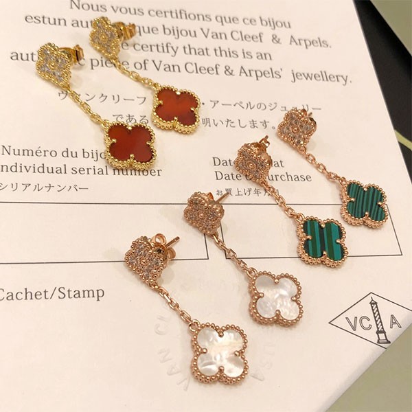 ヴァンクリーフアーペル マジック偽物 アルハンブラ イヤリング/ピアス 2 vax38774