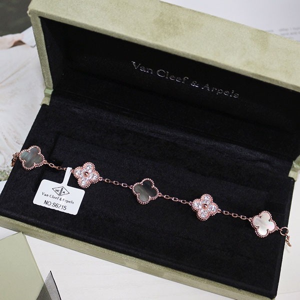 欲しい♡超限定♪ヴァンクリーフ&アーペル*ヴィンテージ偽物 アルハンブラ ブレスレット vah27940