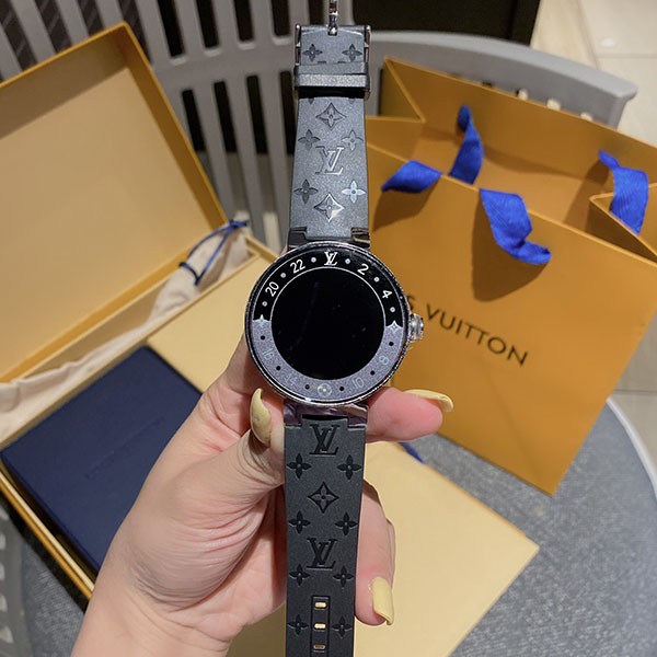 ルイヴィトン スマートウォッチ 偽物フルタッチスクリーン 42mm vuh09134