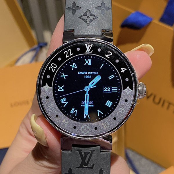 ルイヴィトン スマートウォッチ 偽物フルタッチスクリーン 42mm vuh09134