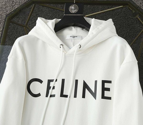 ★日本!!人気!セリーヌ ロゴ付き ルーズフーディ 偽物 Cez99798
